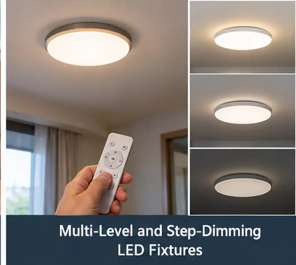 Multi-Level and Step-Dimming LED Fixtures